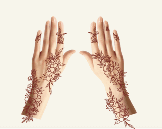 #033 Puffy Peonies Design - Big