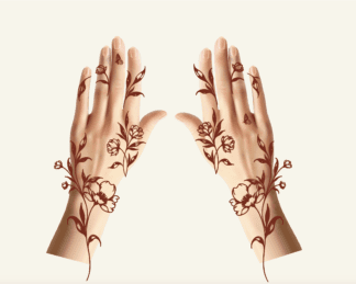 #032 Blush Flower Design - Big