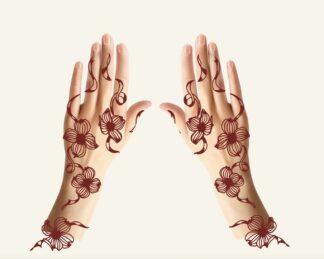 #052 Flower Lines Design